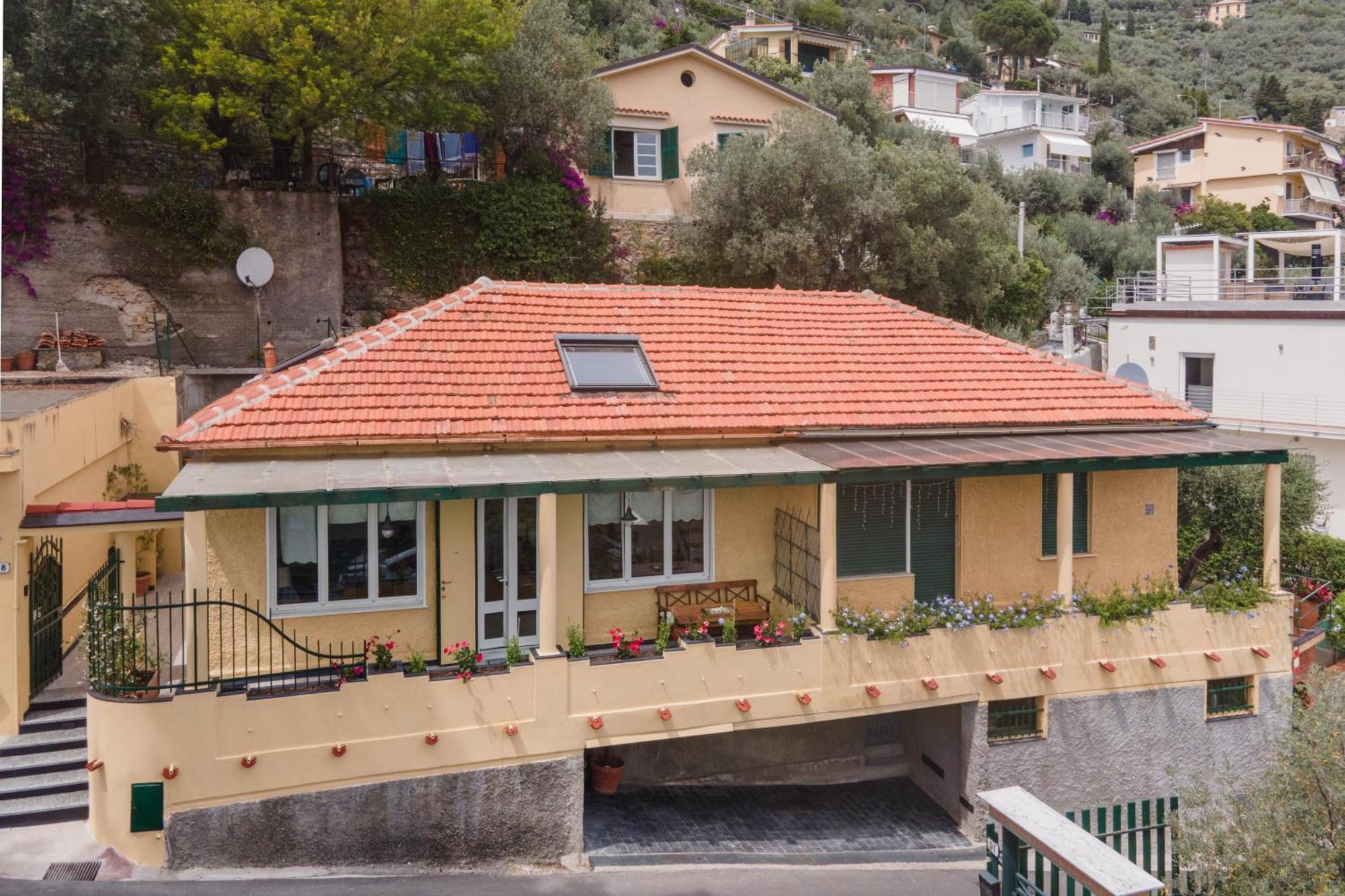 Terrazza Sul Mare B.View56 Villa Recco Dış mekan fotoğraf