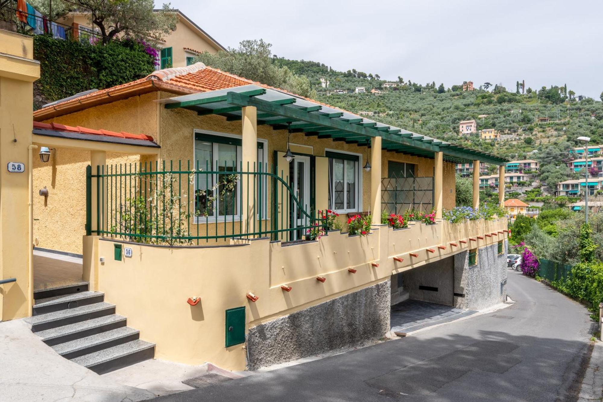 Terrazza Sul Mare B.View56 Villa Recco Dış mekan fotoğraf